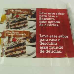 BOBINA PLÁSTICA DE FORRAÇÃO PROMOCIONAL