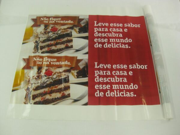 BOBINA PLÁSTICA DE FORRAÇÃO PROMOCIONAL