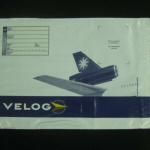 ENVELOPE PLÁSTICO DE SEGURANÇA PARA EMPRESAS DE TRANSPORTE ÁEREO OU TERRESTRE TIPO FLYERS 4