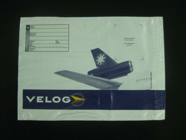 ENVELOPE PLÁSTICO DE SEGURANÇA PARA EMPRESAS DE TRANSPORTE ÁEREO OU TERRESTRE TIPO FLYERS 4