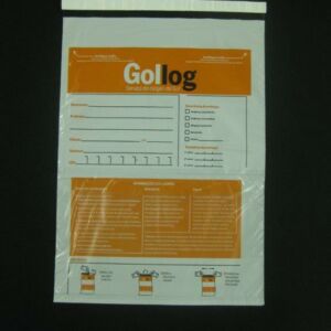 ENVELOPE PLÁSTICO DE SEGURANÇA PARA EMPRESAS DE TRANSPORTE ÁEREO OU TERRESTRE TIPO FLYERS 7