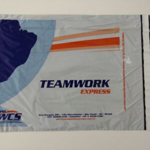ENVELOPE PLÁSTICO DE SEGURANÇA PARA EMPRESAS DE TRANSPORTE ÁEREO OU TERRESTRE TIPO FLYERS 6