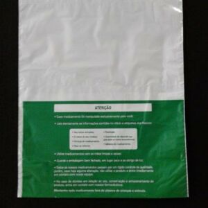 ENVELOPE PLÁSTICO DE SEGURANÇA PARA FARMÁCIA DE MANIPULAÇÃO