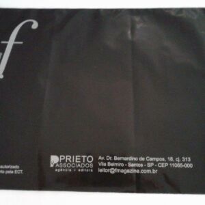 ENVELOPE PLÁSTICO DE SEGURANÇA PARA O ENVIO DE REVISTAS, CATALOGOS, INFORMATIVOS E COBRANÇA