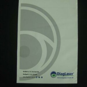 ENVELOPE PLÁSTICO PARA CHAPAS DE RX E TOMOGRAFIA COM ABA E FITA 1