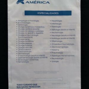 ENVELOPE PLÁSTICO PARA CHAPAS DE RX E TOMOGRAFIA, IMAGEM E OUTROS 9