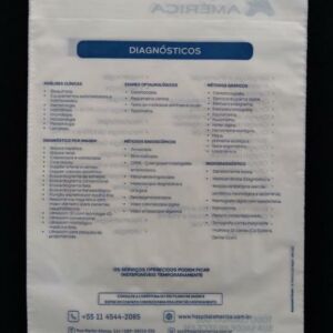 ENVELOPE PLÁSTICO PARA CHAPAS DE RX, TOMOGRAFIA E IMAGEM TIPO FRONHA 7