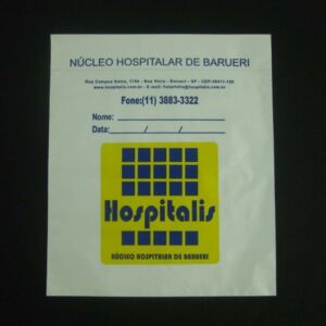 ENVELOPE PLÁSTICO PARA CHAPAS DE RX, TOMOGRAFIA E IMAGEM TIPO FRONHA 8