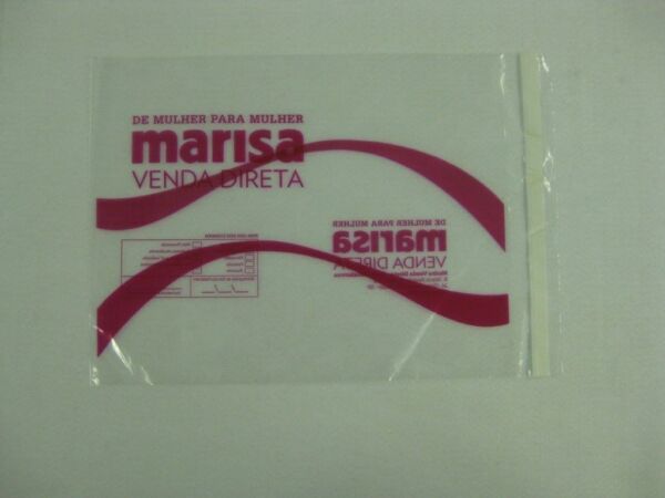 ENVELOPE PLÁSTICO PARA CORREIO, ENVIO DE MALA DIRETA COM ABA E FITA 1