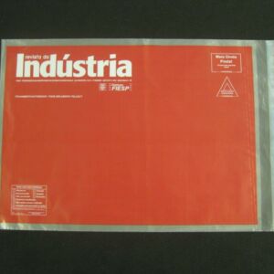 ENVELOPE PLÁSTICO PARA CORREIO, ENVIO DE REVISTA,JORNAL,CATALOGO, COBRANÇA E INFORMATIVOS  COM ABA E FITA