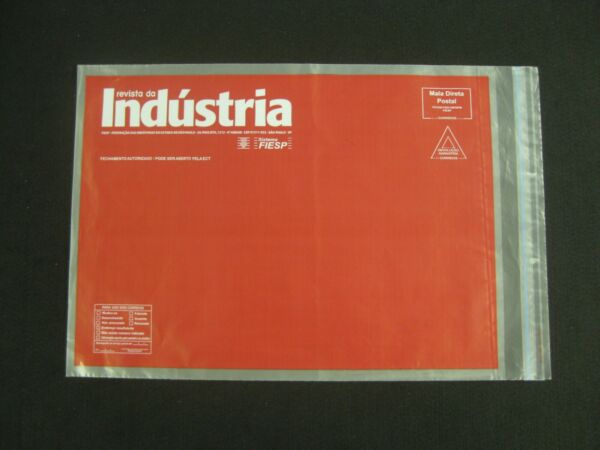ENVELOPE PLÁSTICO PARA CORREIO, ENVIO DE REVISTAS, JORNAL, CATÁLOGO, COBRANÇA E INFORMATIVOS COM ABA E FITA - Image 3