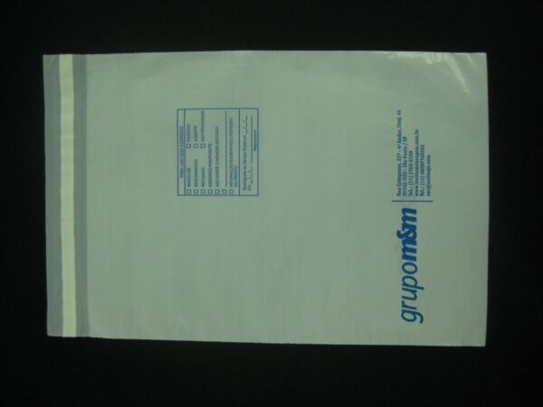 ENVELOPE PLÁSTICO PARA CORREIO, ENVIO DE REVISTAS, JORNAL, CATÁLOGO, COBRANÇA E INFORMATIVOS COM ABA E FITA - Image 2