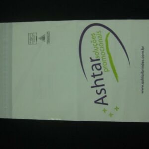 ENVELOPE PLÁSTICO PARA CORREIO, UTILIZADO PARA AÇÕES PROMOCIONAIS COM ABA E FITA 1
