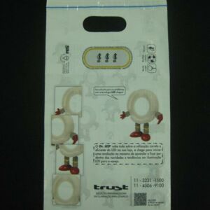 ENVELOPE PLÁSTICO PARA CORREIO, ENVIO DE PEÇAS E PRODUTOS COM TIPO ALÇA BOCA VAZADA COM ABA E FITA