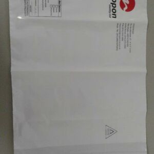 ENVELOPE PLÁSTICO PARA ENVIO DE REVISTAS, INFORMATIVOS E COBRANÇA PELO CORREIO COM ABA E FITA