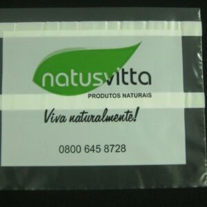 ENVELOPE PLÁSTICO PARA NOTA FISCAL E AWB USADO PARA FIXAR EM CAIXAS DE ENCOMENDAS 5