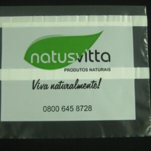 ENVELOPE PLÁSTICO PARA  NOTA FISCAL  E AWB, USADO PARA FIXAR EM CAIXAS DE ENCOMENDAS