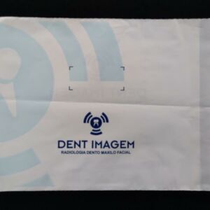 ENVELOPE PLÁSTICO PARA RADIOLOGIA DENTO MAXILO FACIAL COM ABA E FITA 2