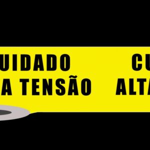 FAIXA PLÁSTICA DE SINALIZAÇÃO E SEGURANÇA E SUBTERRÂNEA
