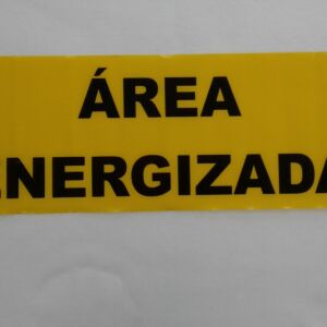 FAIXA DE SINALIZAÇÃO E SEGURANÇA SUBTERRÂNEA ÁREA ENERGIZADA