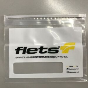 SACO PLÁSTICO COM FECHO ZIP COM CURSOR PARA MODA PRAIA, FITNESS E SPORTS WEAR 6