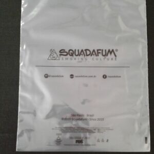 SACO PLÁSTICO COM FECHO ZIP PARA NARGUILE E TABACARIA, PRODUTOS E ACESSÓRIOS