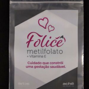 SACO PLÁSTICO COM FECHO ZIP PARA AÇÕES PROMOCIONAIS DE LABORATÓRIOS E INDÚSTRIA FARMACÊUTICA 10