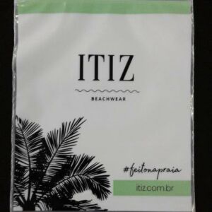 SACO PLÁSTICO COM FECHO ZIP PARA BIQUINIS MODA PRAIA 10