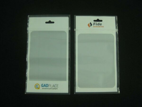 SACO PLÁSTICO COM FECHO ZIP PARA CAPAS  DE CELULARES  E ACESSÓRIOS