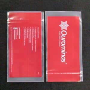SACO PLÁSTICO COM FECHO ZIP  PARA CASAS DE CAMBIO 2