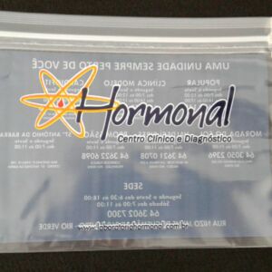SACO PLÁSTICO COM FECHO ZIP PARA COLETA DE MATERIAL BIOLÓGICO MBL E ANATOMIA PATOLÓGICA