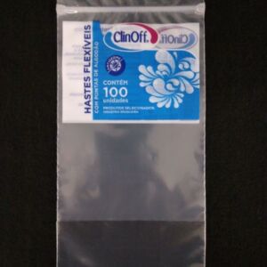 SACO PLÁSTICO COM FECHO ZIP PARA HASTES DE ALGODÃO FLEXÍVEIS E PRODUTOS DE HIGIENE E BELEZA 8
