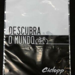SACO PLÁSTICO COM FECHO ZIP PARA MODA FITNESS 9