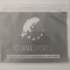 SACO PLÁSTICO COM FECHO ZIP PARA MODA FITNESS E SPORT WEAR 31