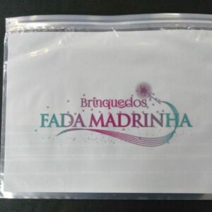 SACO PLÁSTICO COM FECHO ZIP PARA MODA INFANTIL E BEBE, BRINQUEDOS E ARTIGOS