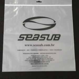 SACO PLÁSTICO COM FECHO ZIP PARA PRODUTOS DE MERGULHO, MÁSCARA, REPIRADOR E NADADEIRAS