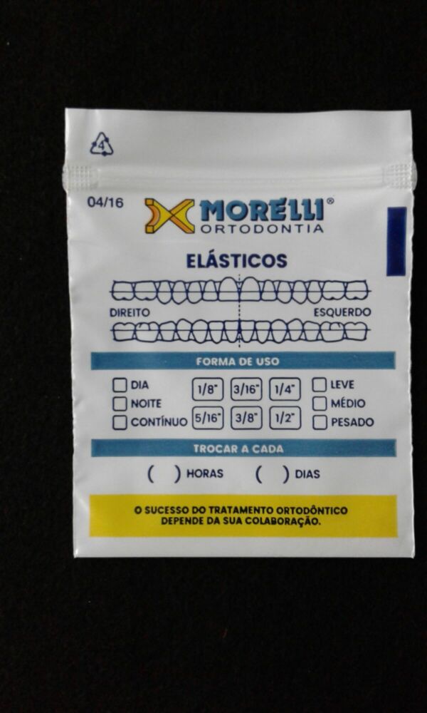 SACO PLÁSTICO COM FECHO ZIP PARA PRODUTOS E ACESSÓRIOS ODONTOLÓGICOS