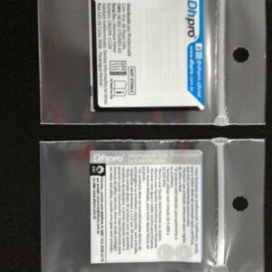 SACO PLÁSTICO COM FECHO ZIP PARA PRODUTOS ODONTOLÓGICOS COM FURO PARA DISPLAY