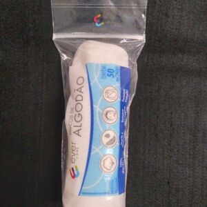 SACO PLÁSTICO COM FECHO ZIP PARA ALGODÃO E PRODUTOS DE HIGIENE E BELEZA 2