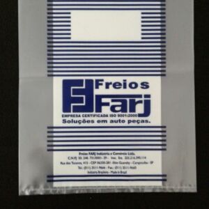 SACO PLÁSTICO PARA AUTO PEÇAS DE FREIOS