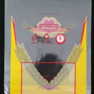 SACO PLÁSTICO PARA BISCOITOS, DOCES E BOLACHAS COM SANFONA DE FUNDO