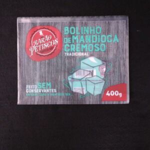 SACO PLÁSTICO PARA BOLINHO DE MANDIOCA CONGELADO 1
