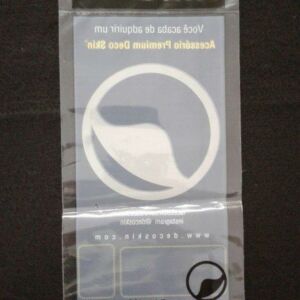SACO PLÁSTICO PARA CAPAS E ACESSÓRIOS DE CELULARES COM SOLAPA E FURO PARA DISPLAY COM ABA E FITA 1