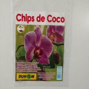 SACO PLÁSTICO PARA CHIPS DE COCO PARA MUDAS E FOLHAGEM COM ABERTURA NA PARTE SUPERIOR