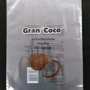 SACO PLÁSTICO PARA COCO FRESCO RALADO CONGELADO 1