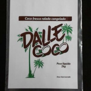 SACO PLÁSTICO PARA COCO FRESCO RALADO CONGELADO