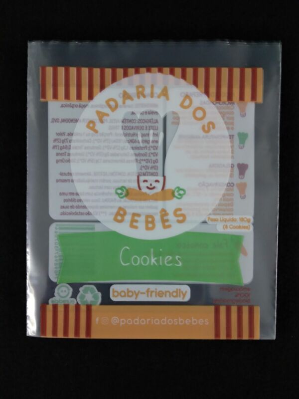 SACO PLÁSTICO PARA COOKIES CONGELADO DE BEBÊS 2