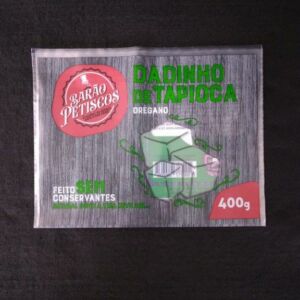 SACO PLÁSTICO PARA DADINHO DE TAPIOCA CONGELADO 2