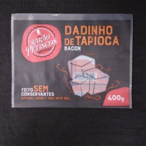 SACO PLÁSTICO PARA DADINHO DE TAPIOCA CONGELADO 3