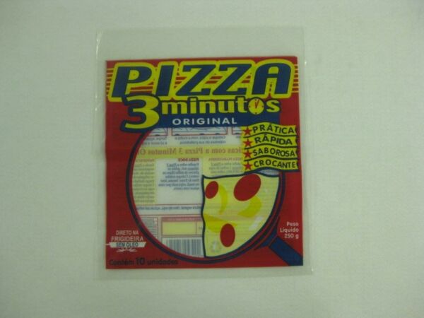 SACO PLÁSTICO PARA DISCO DE PIZZA PARA FRIGIDEIRA COM ABERTURA NA PARTE SUPERIOR 2